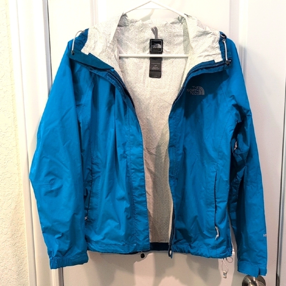 The North Face Blue Rain Jacket